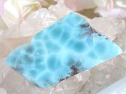ラリマー 高品質 原石 （磨きプレート） <ラリマー専門店 いるか石>