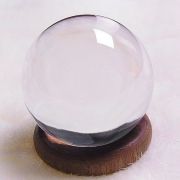 ヒマラヤ水晶丸玉 ☆ 35mm 鑑別書付き ☆