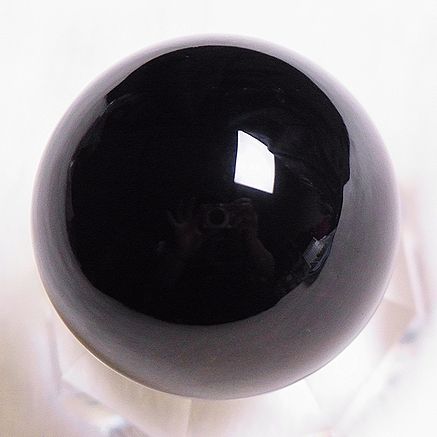 モリオン（黒水晶）丸玉 ☆ 30 mm ☆