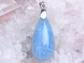 アクアマリン 大粒ペンダントトップ ☆ ドロップ (31mm×15mm) ☆