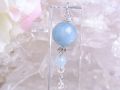 アクアマリン ペンダントトップ ☆ （１点もの） ☆ シルバーチェーンつき