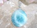 ラリマー　ペンダント ☆ Crystal Deva <女神巻き> ジュエリー ☆