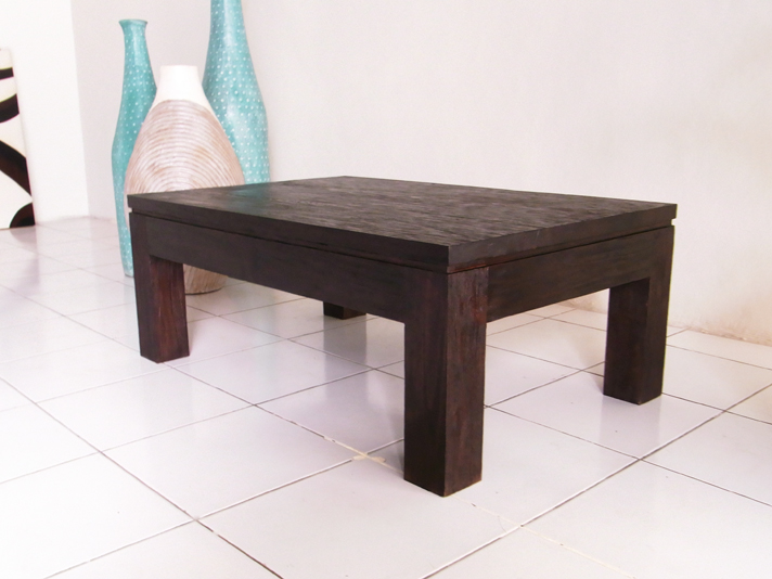 ＜ 横幅 90cm ＞アンティークスタイルがオシャレ！チークの質感が温かいローテーブル登場！【AS-189RASTIK】