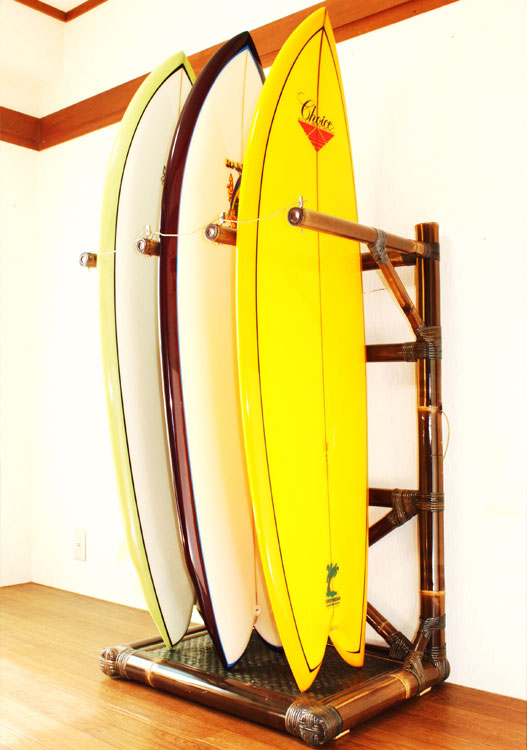 サーフボードラック "ショートボードラック 3 "【BD-04】