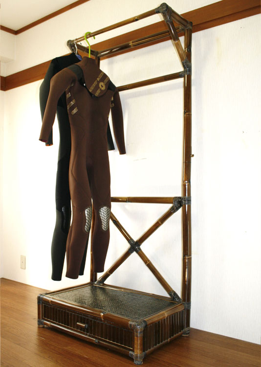 サーフボードラック "ウェットスーツハンガー"【BD-08】