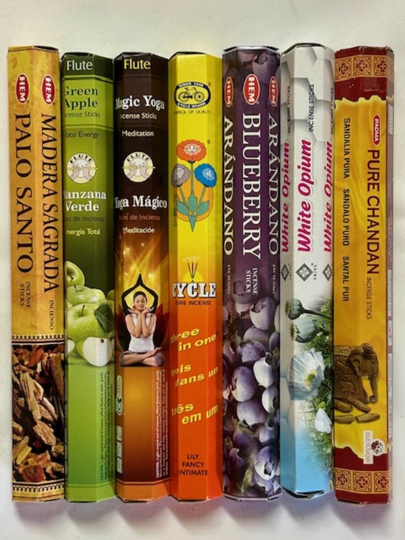 送料無料!! お得なインド香1Weekセット タイプ F <ゆうメール便対応>