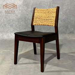 ヒヤシンスの背もたれが美しい ウォーターヒヤシンス ダイニングチェア [MITRA ミトラ] 【LHC-10】