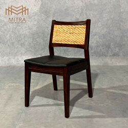 ヒヤシンスの背もたれが美しい ウォーターヒヤシンス ダイニングチェア [MITRA ミトラ] 【LHC-10B】