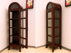 愛らしいシルエットがとっても個性的　お気に入りを飾っておしゃれショップのディスプレイを意識して【N-037BR】《送料無料》