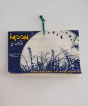 【2026年カレンダー】　MOON 　<ゆうメール便対応> ネパール手漉き紙