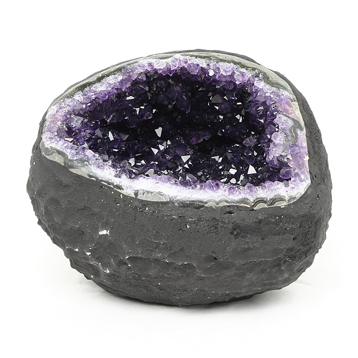 アメジスト ジオード（晶洞） ファントム （ウルグアイ産） No.11