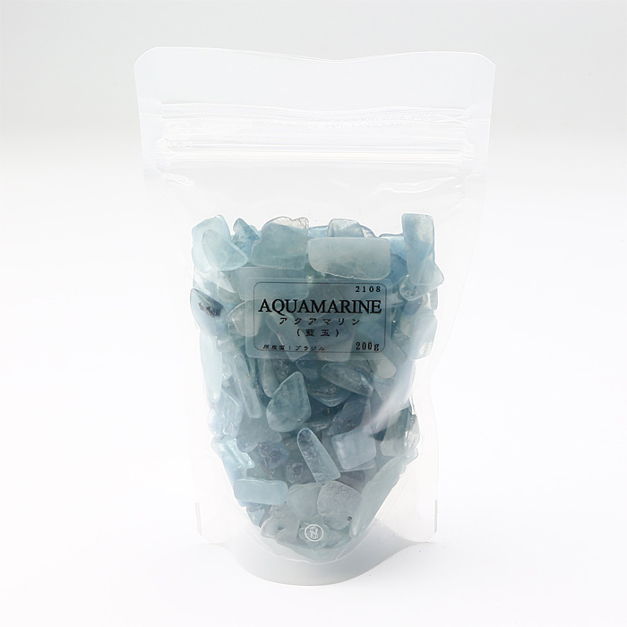 アクアマリン チップ （200g入り）