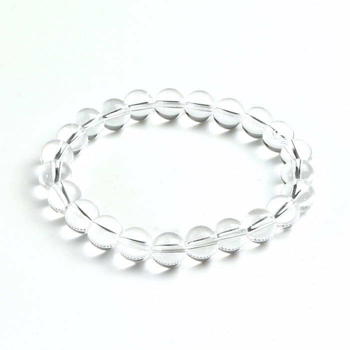 【15%off】ブレス ヒマラヤ水晶（8mm）23玉