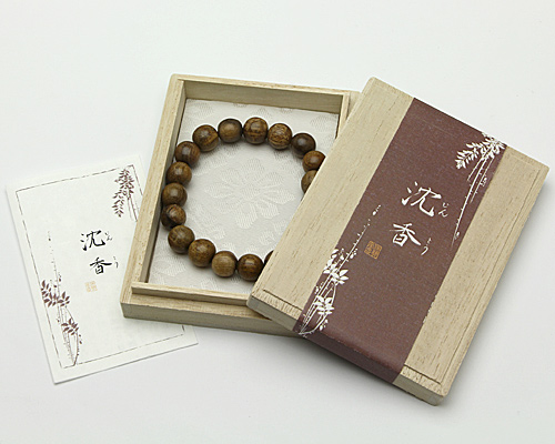 ブレスレット 沈香（じんこう） 10φ 19玉