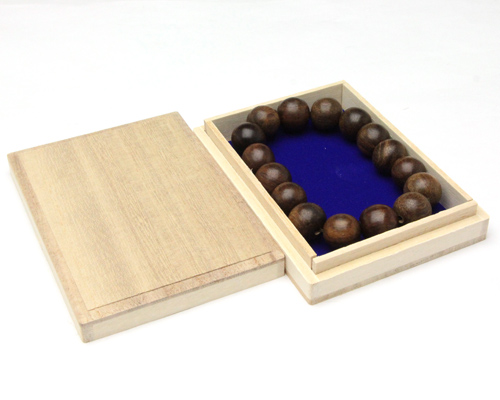 ブレスレット 沈香（じんこう） 14.5～15φ 16玉 No.17