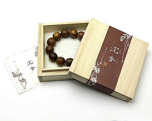 ブレスレット 沈香（じんこう） 16φ 13玉