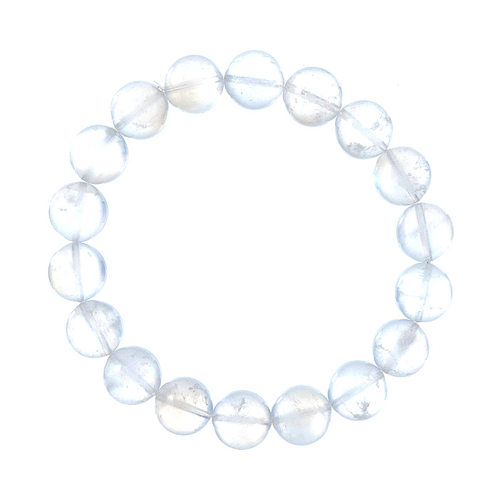 ブレスレット ブルームーンストーン 11.5mm 18玉 No.24