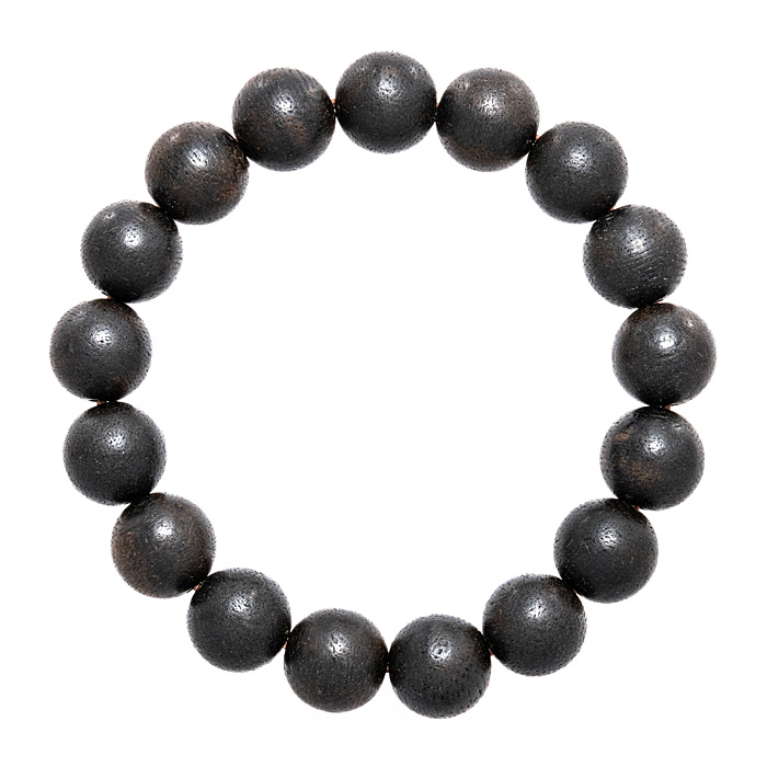 ブレスレット 沈香 12mm 17玉 瓶入り （アソート） No.22 《証明書付》