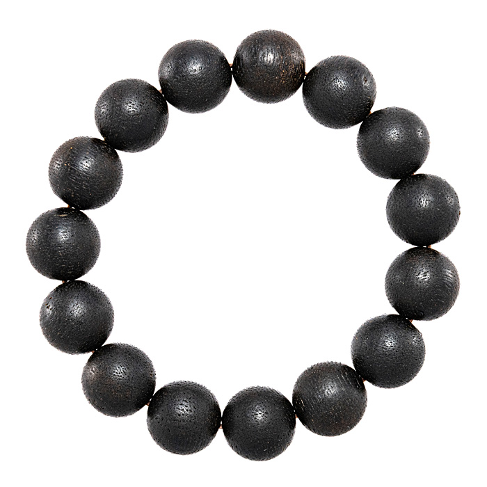 ブレスレット 沈香 14mm 15玉 瓶入り （アソート） No.23 《証明書付》