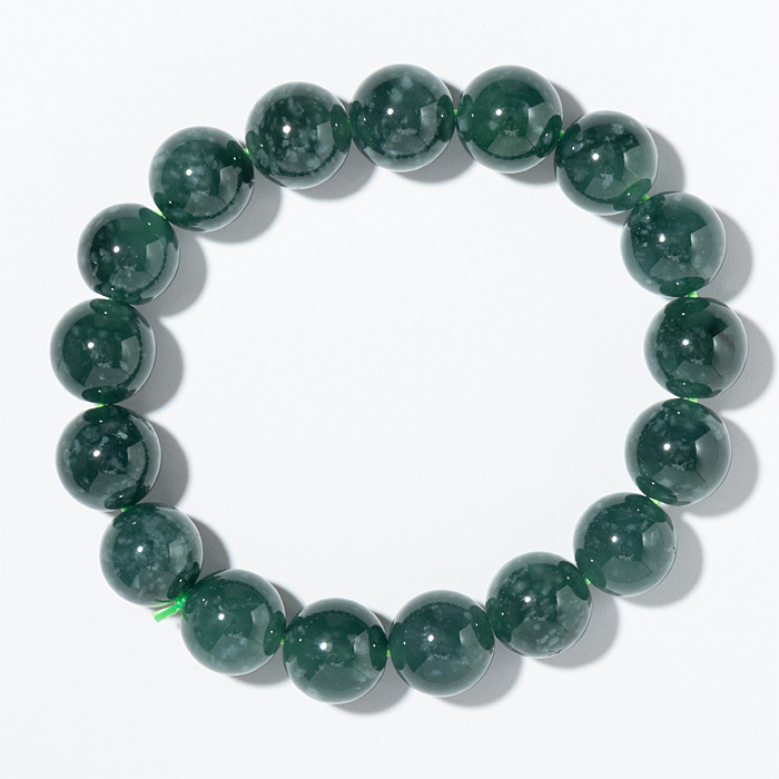 ブレスレット 翡翠 AA （グアテマラ産） 11mm 17玉 No.4