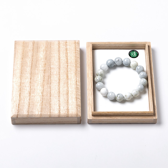ブレスレット 糸魚川翡翠 （いといがわひすい） （小滝川産） 11.5mm 17玉 No.168