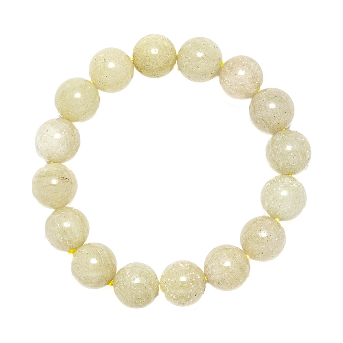 ブレスレット リビアングラス A 13mm 16玉 No.22