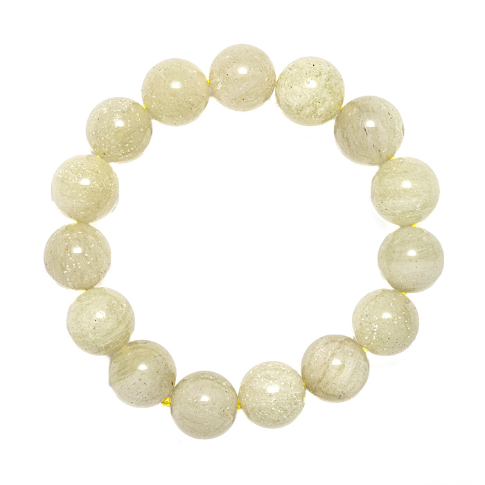 ブレスレット リビアングラス A 15mm 15玉 No.23