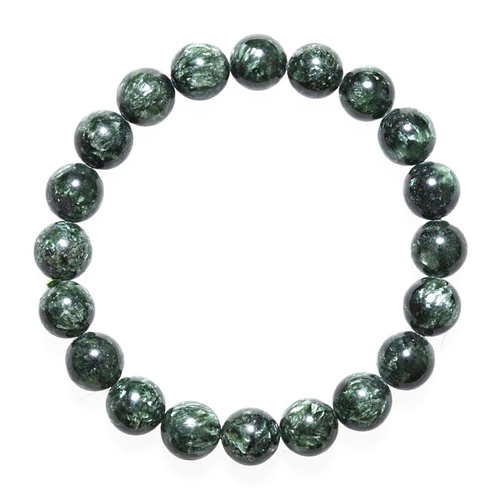ブレスレット セラフィナイト A （ロシア産） 10mm 20玉 No.14