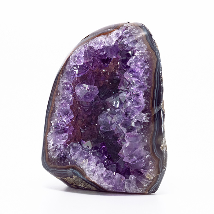 アメジストクラスター （ウルグアイ産） 底辺カット No.586