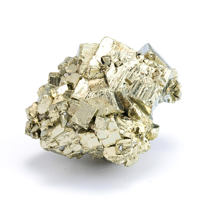 パイライト （黄鉄鉱） クラスター （ペルー ラクラカンチャ産） トップグレード No.202