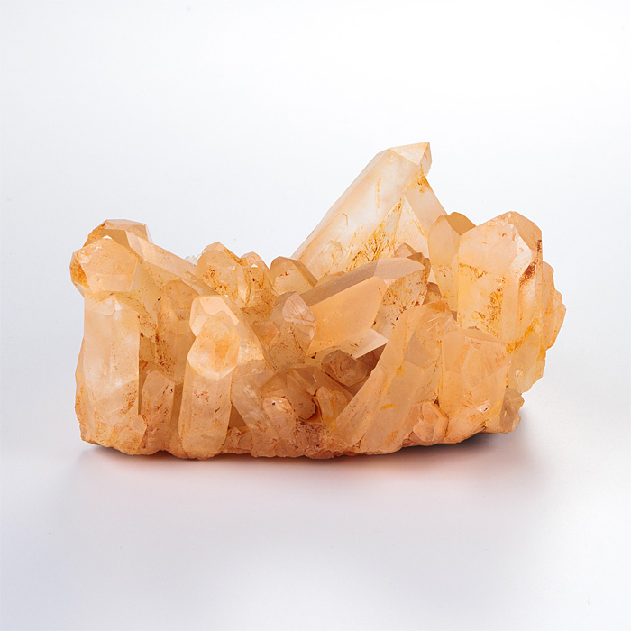 【15%off】水晶クラスター （ヒマラヤ産） ゴールド No.835