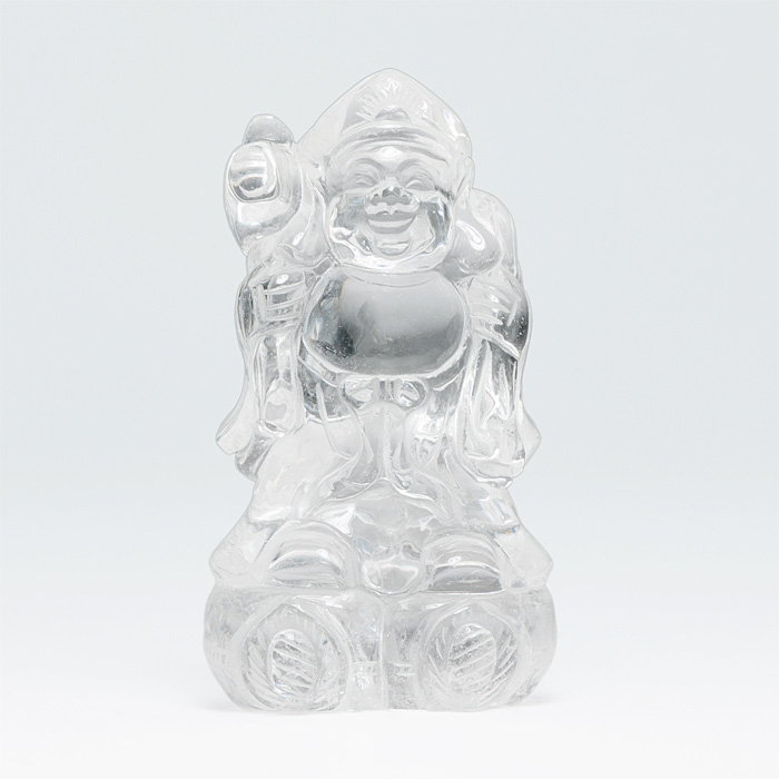 水晶彫刻 大黒様 No.88