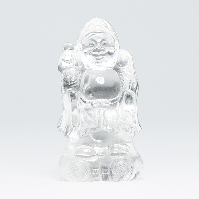 水晶彫刻 大黒様 No.89