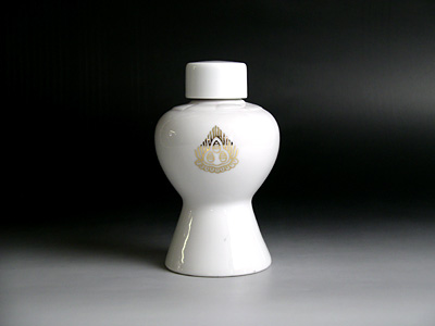 瓶子 金紋入 【荒神紋】 4寸