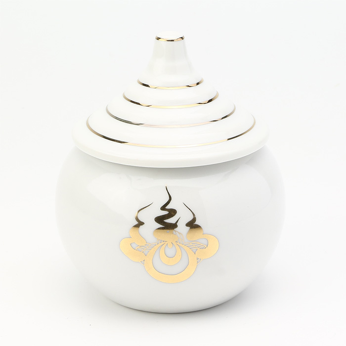 水玉 金紋入 【稲荷紋】 3寸