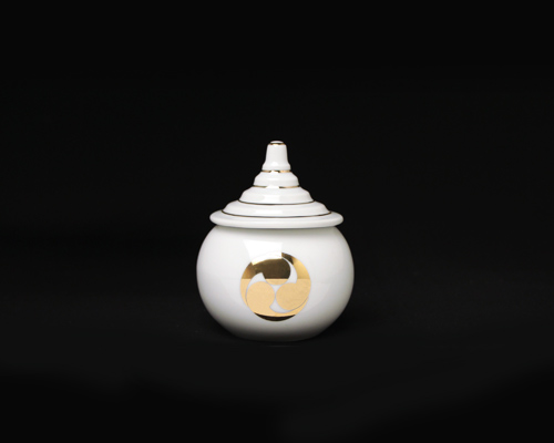 水玉 金紋入 【巴紋】 3寸