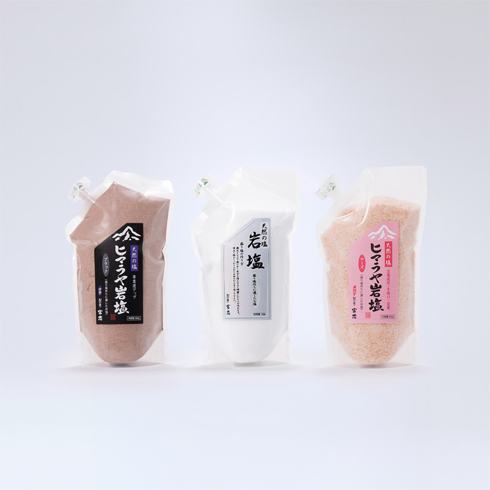 【送料無料】風水 盛り塩 岩塩パック3パックセット