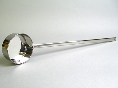 柄杓 ステンレス製 径10cm