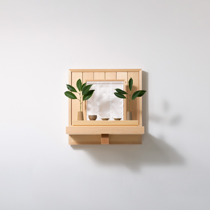 デザイン神棚 〈SHINTO〉 mini MITOBARI （土器5点セット）