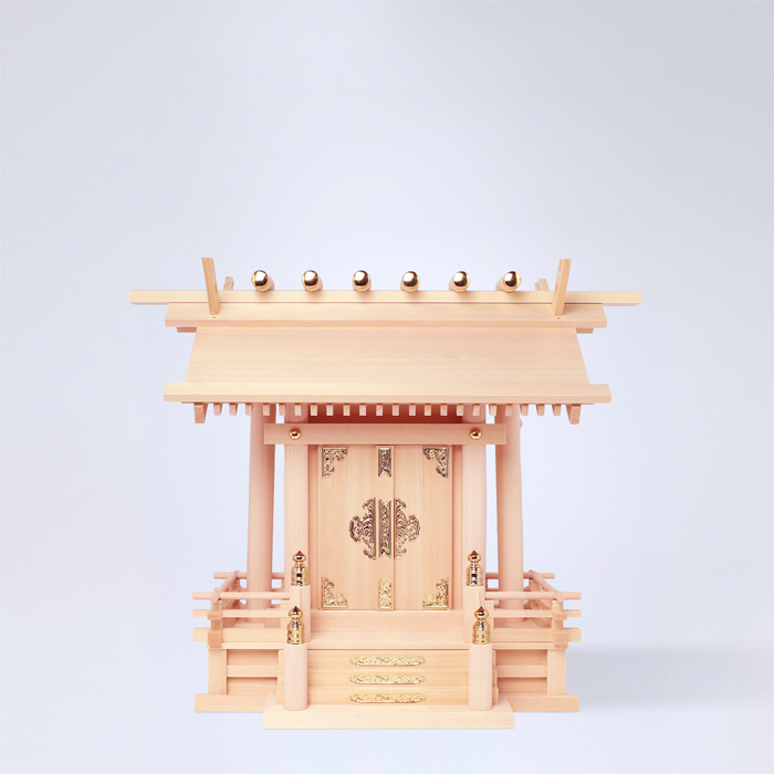 神棚 板葺一社宮 A型 中〈I-28〉