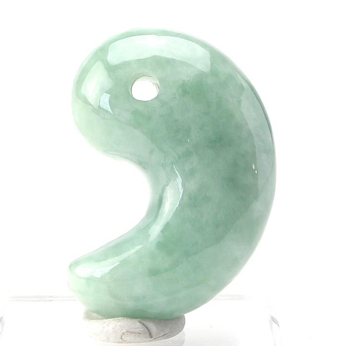 古代勾玉 本翡翠 （ミャンマー産） No.61