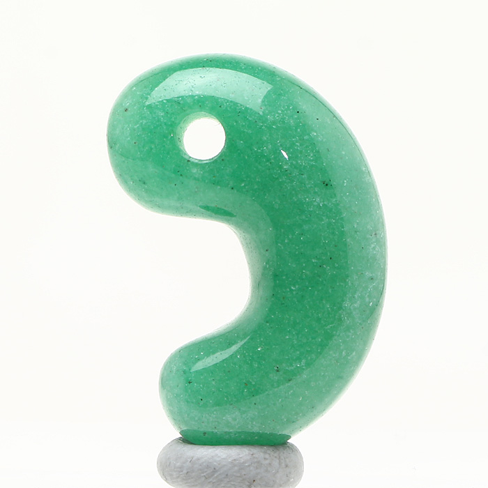 古代勾玉 グリーンクォーツァイト （アソート） No.1