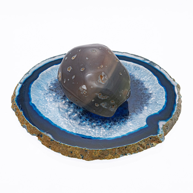 塩水入り瑪瑙（めのう） No.741