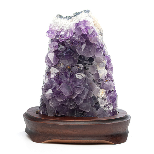 アメジストクラスター （ブラジル産） 台付 No.354 | 神棚・神具の製造