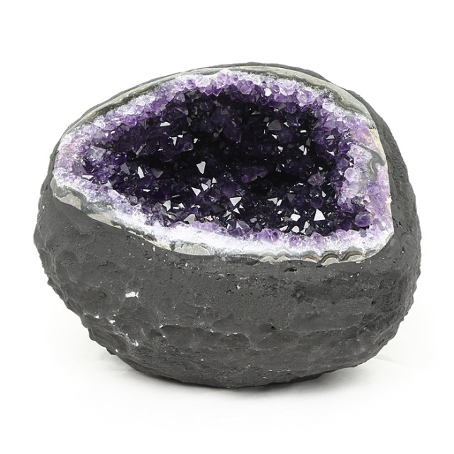 アメジストジオード 21cm アメジスト ジオード（晶洞） ファントム （ウルグアイ産） No.11