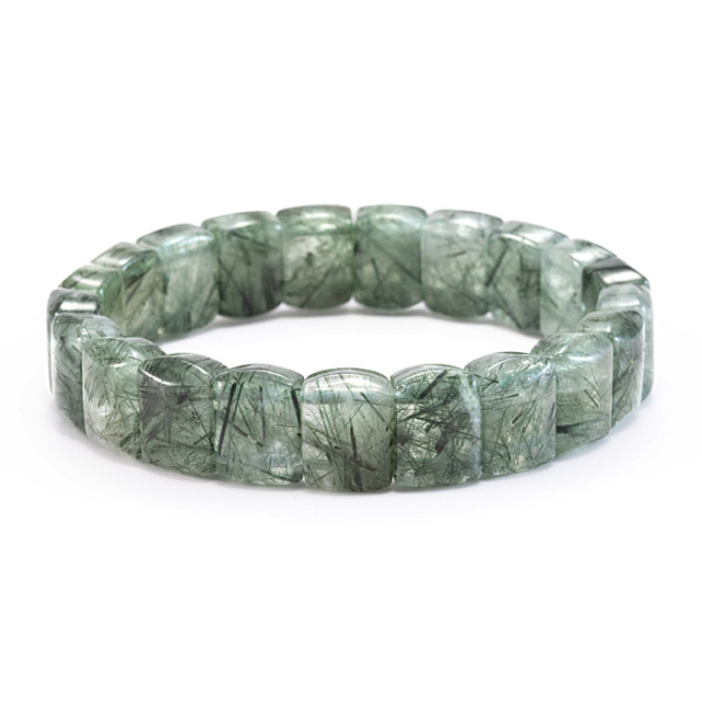 バングル グリーンルチルクォーツ No.2