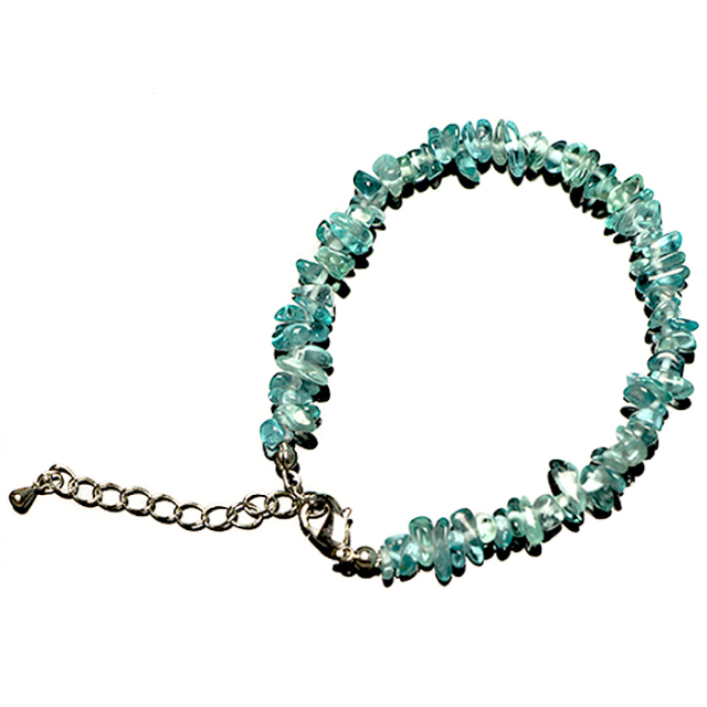 サザレブレスレット（アジャスター付き） アパタイト No.1