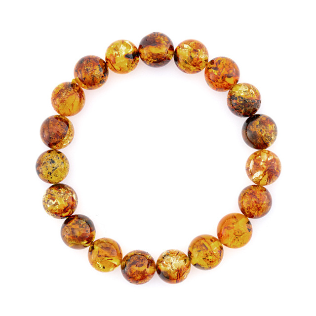 天然石大セール 20%off】ブレスレット アンバー （琥珀） （バルト海産