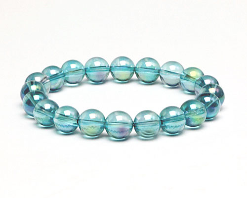 プレミアム アクアオーラクォーツ ・ SA 水晶　10㎜ 龍神様 ブレスレット プレミアム アクアオーラクォーツ ・ SA 水晶 10㎜ 龍神様