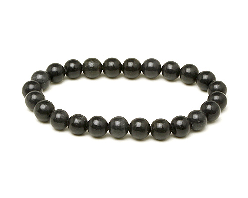 ブレスレット アゾゼオブラックアゼツライト 8φ 24玉 No.1 | 神棚・神